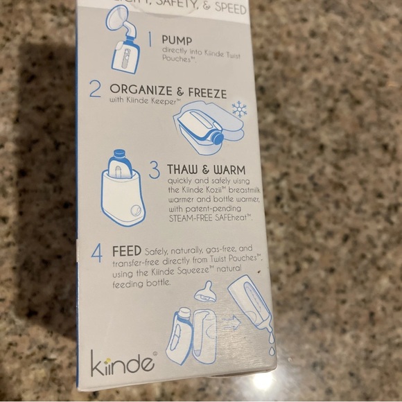 Kiinde Twist Active Latch Nipples - Blue - Picture 4 of 6